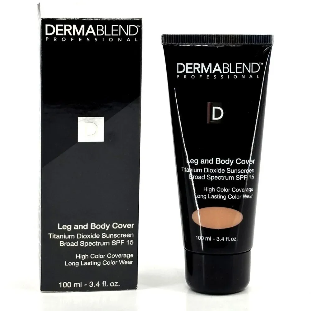 Dermablend Leg and Body Makeup Foundation Bronze 3.4 fl oz Concealer SPF 15 NIB
